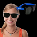 Neon Sunglasses with Blue Arms
